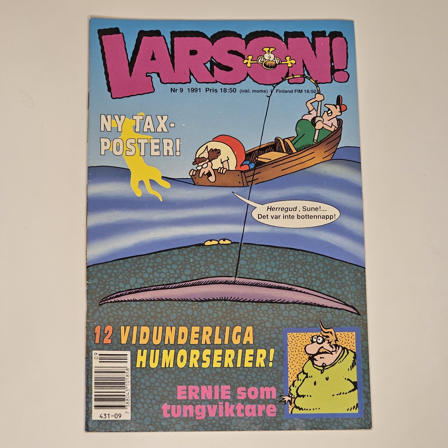 Larson! Nr 9 1991 #FN# + Affisch