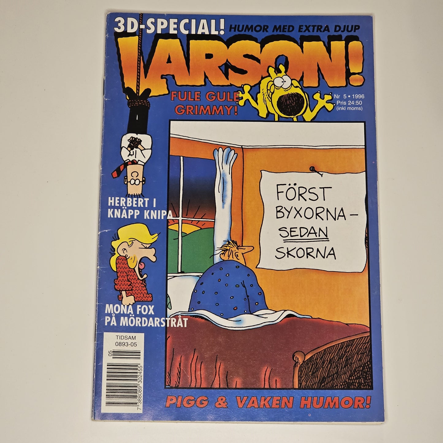 Larson! Nr 5 1996 #VG# + Bilaga (3D-Special)