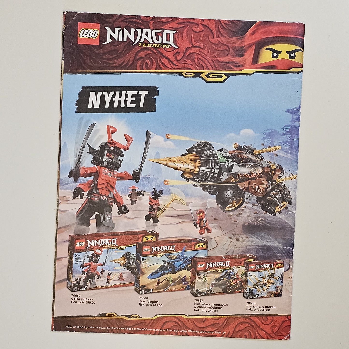 Lego Ninjago Legacy 2019 #FN# + Poster