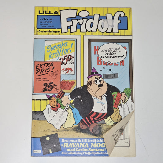 Lilla Fridolf Nr 17 1983 #VG#