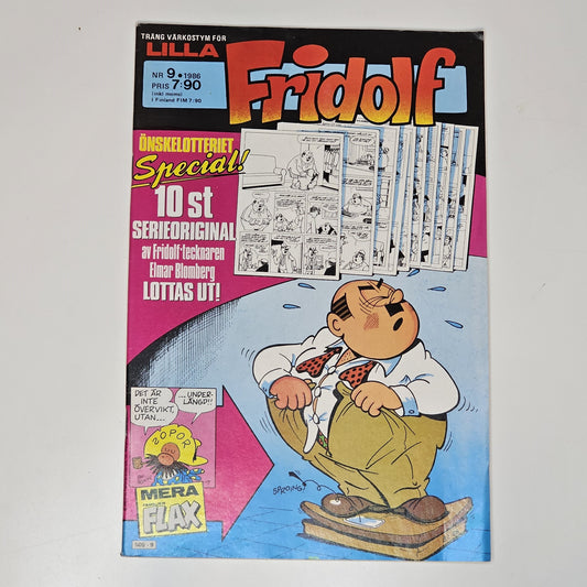 Lilla Fridolf Nr 9 1986 #VF#