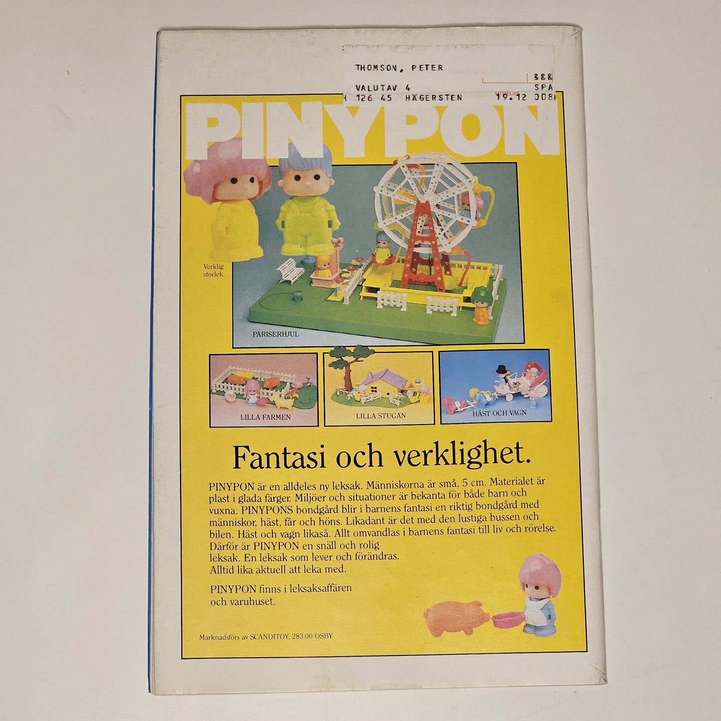 Serieparaden Nr 8 1989 #VF#