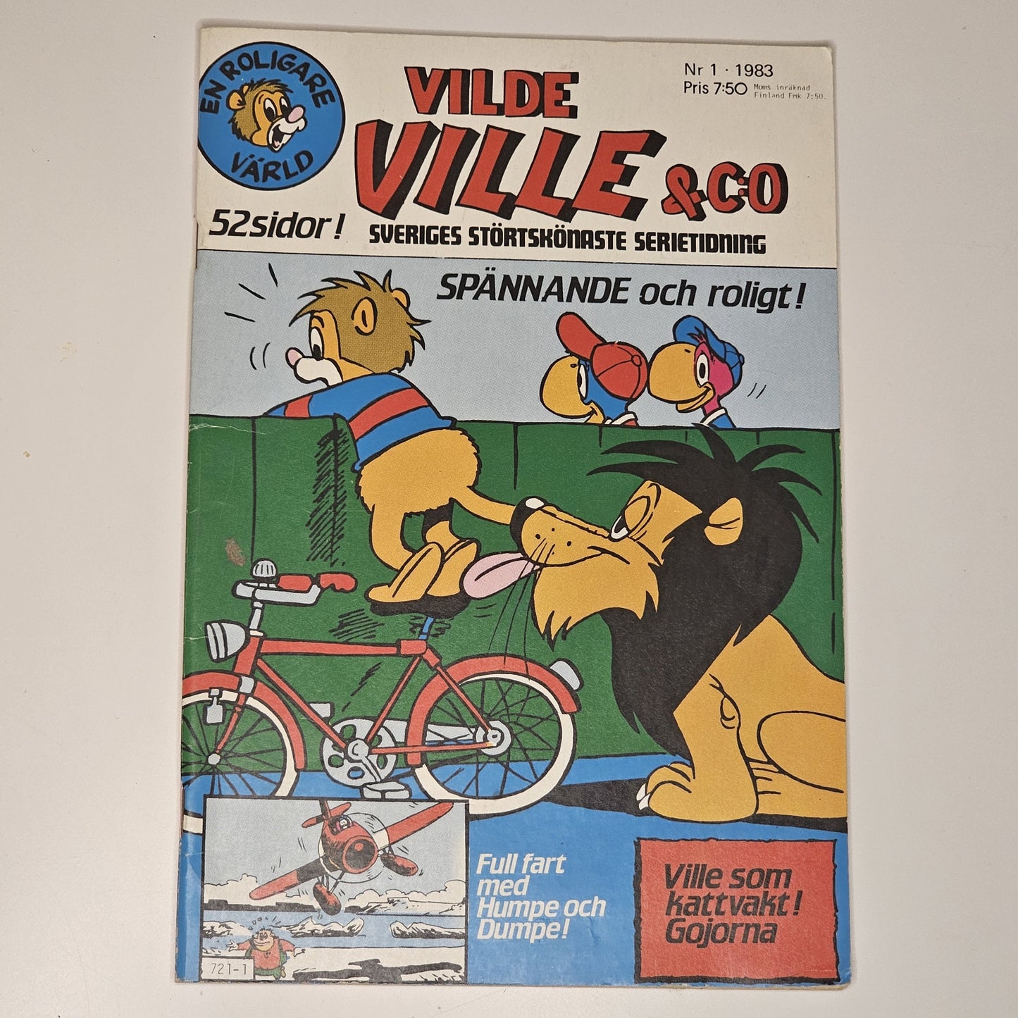 Vilde Ville & Co Nr 1 1983 #VF#