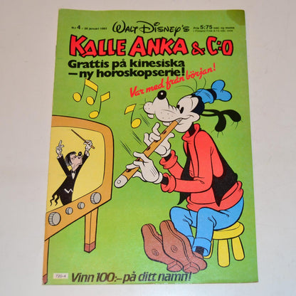 Donald Duck &amp; Co. No. 4 1983 #FN#