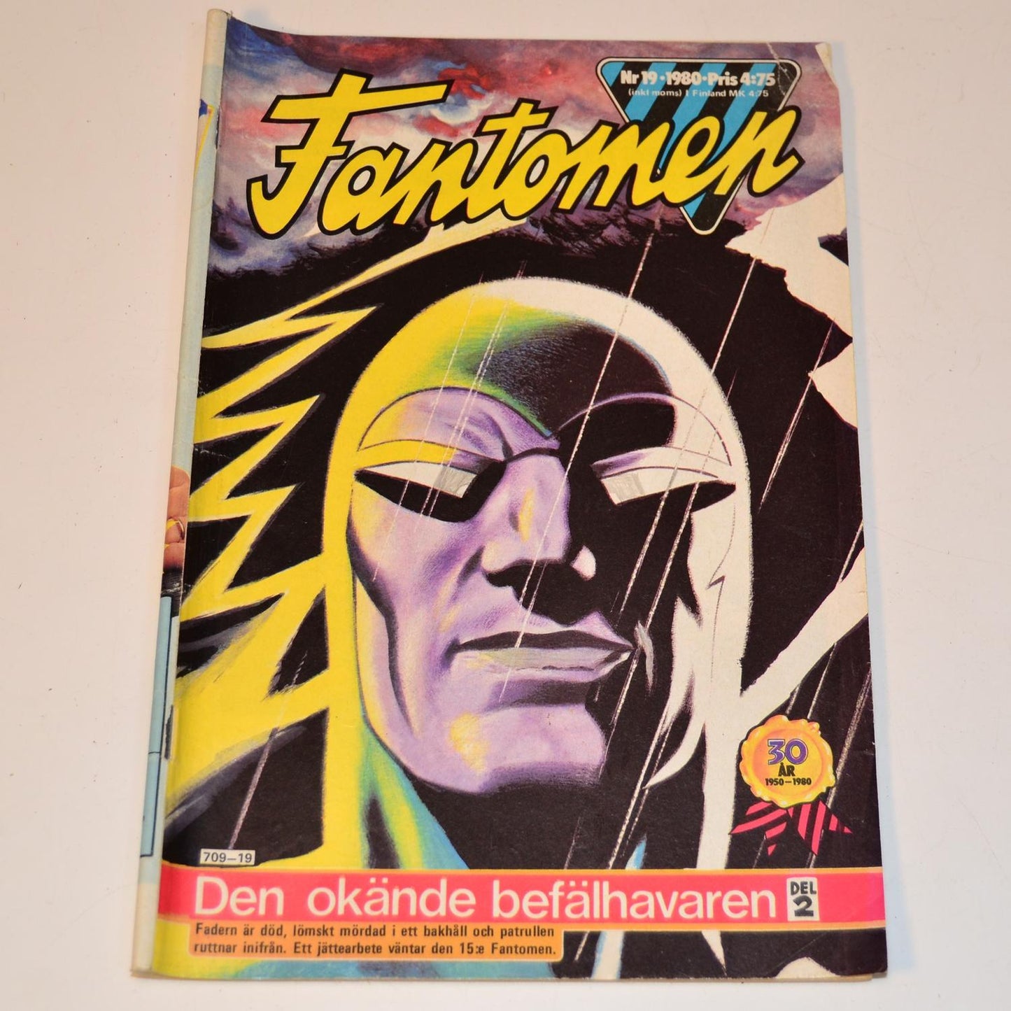 Fantomen Nr 19 1980 #VG#