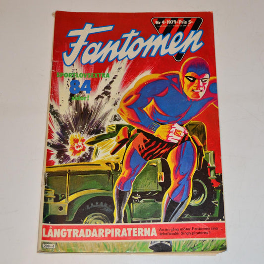 Fantomen Nr 4 1979 #VG#