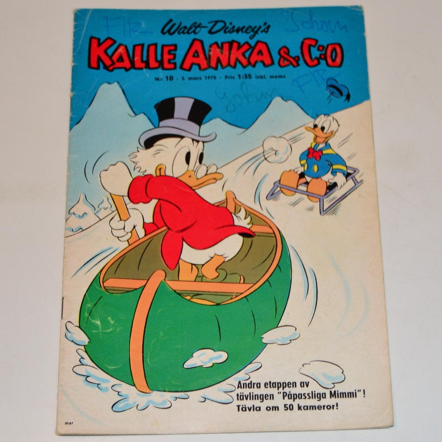 Donald Duck &amp; Co. No. 10 1970 #FR#