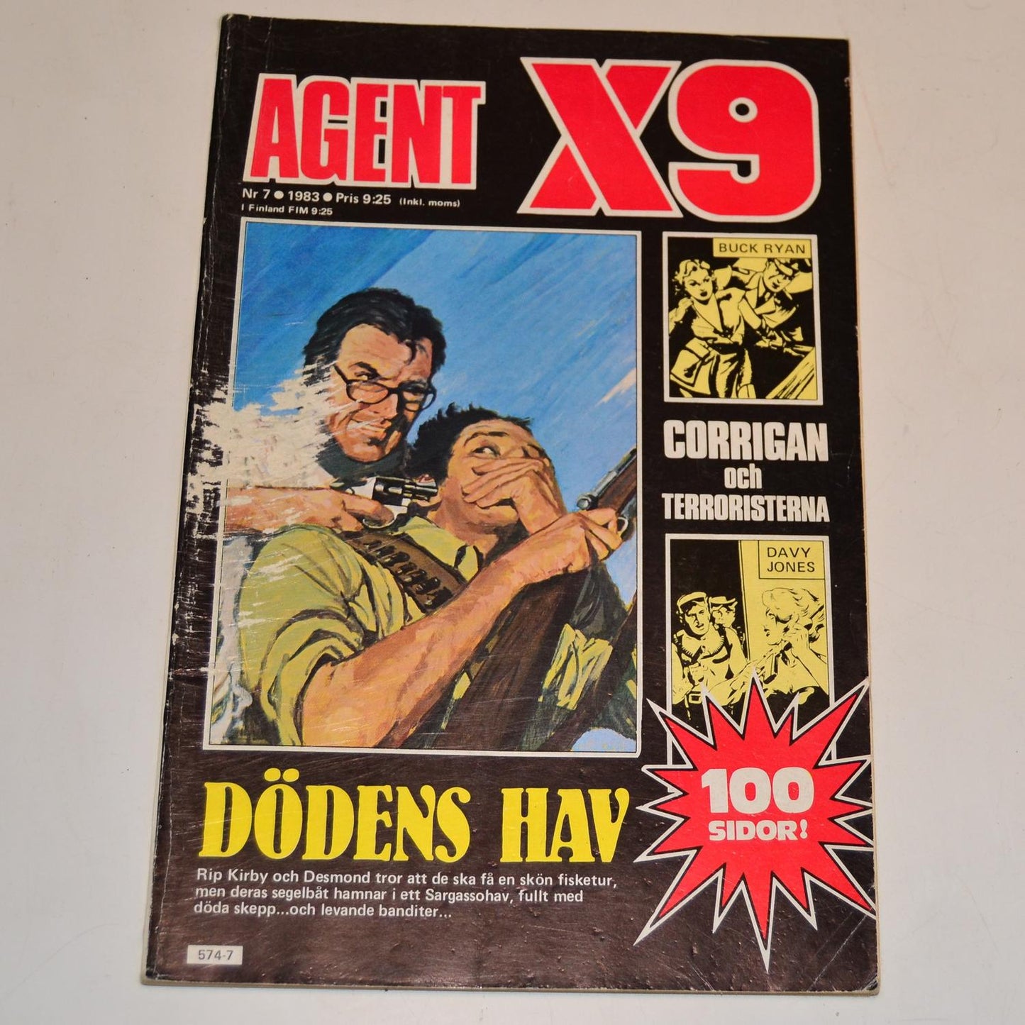 Agent X9 No. 7 1983 #GD#