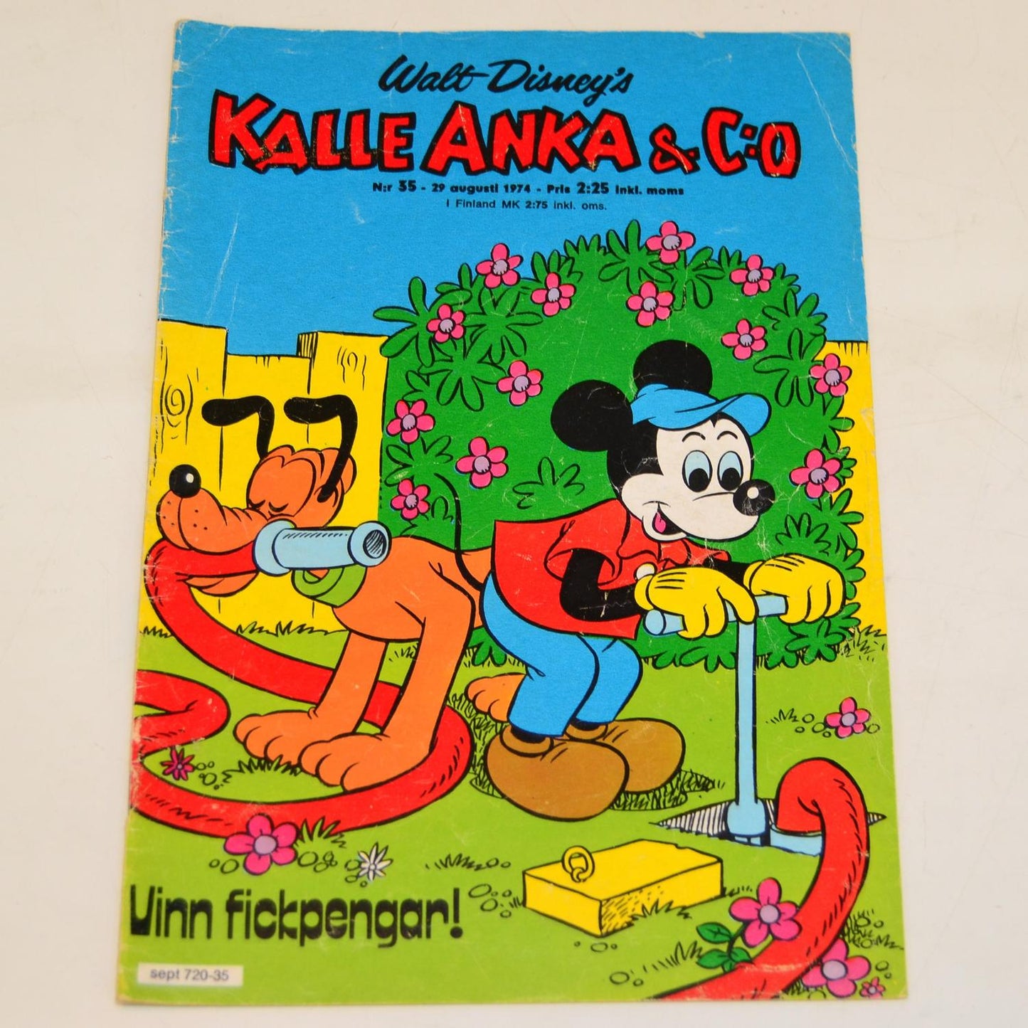 Kalle Anka & Co Nr 35 1974 #VG#