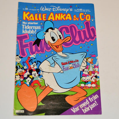 Donald Duck &amp; Co. No. 35 1980 #GD#